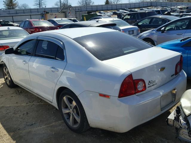 1G1ZC5EU1BF346820 - 2011 CHEVROLET MALIBU 1LT 白色 照片 3