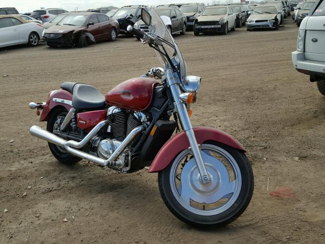 1HFSC43094A401166 - 2004 HONDA VT1100 C2 BURGUNDY photo 1