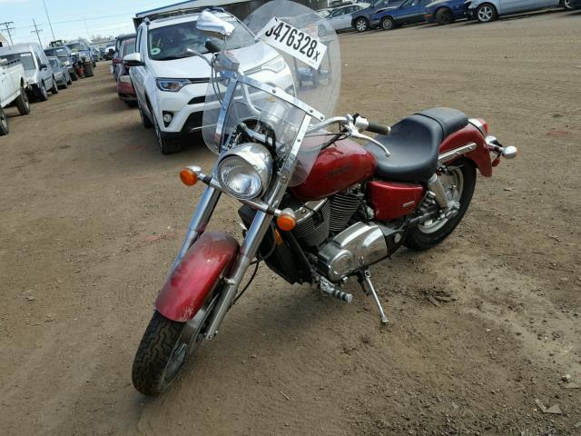 1HFSC43094A401166 - 2004 HONDA VT1100 C2 BURGUNDY photo 2