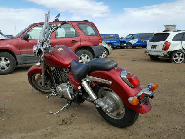 1HFSC43094A401166 - 2004 HONDA VT1100 C2 BURGUNDY photo 3