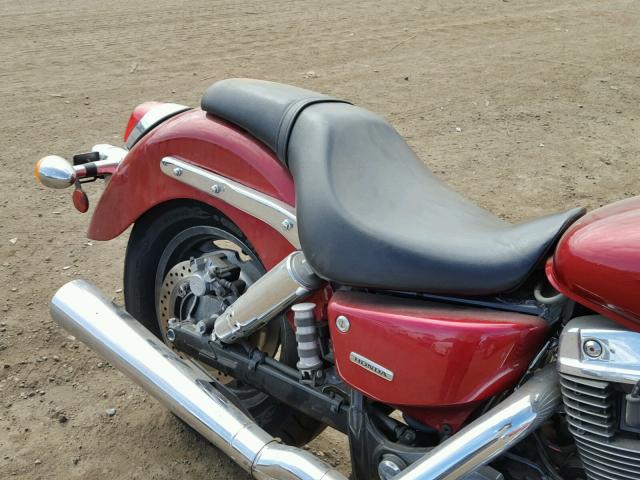 1HFSC43094A401166 - 2004 HONDA VT1100 C2 BURGUNDY photo 6