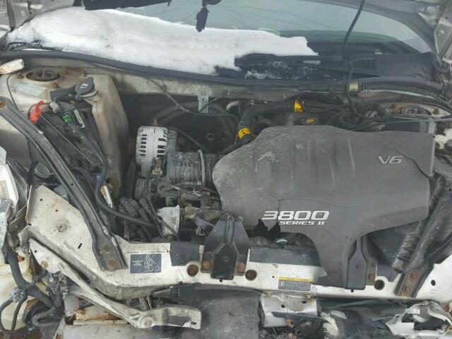 1G2WP52K42F181013 - 2002 PONTIAC GRAND PRIX SILVER photo 7