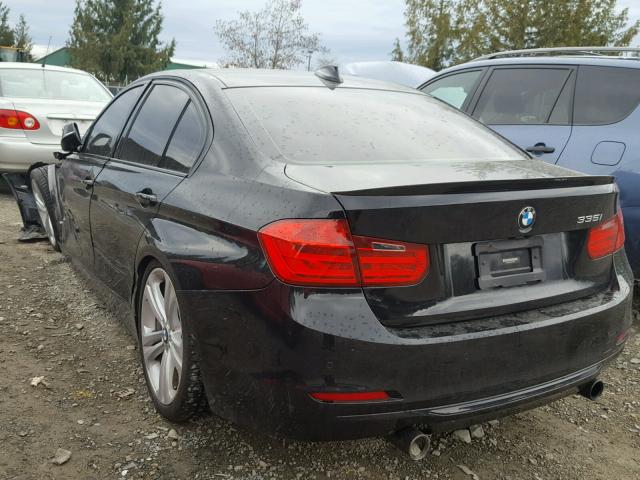 WBA3A9C52DF078091 - 2013 BMW 335 I BLACK photo 3