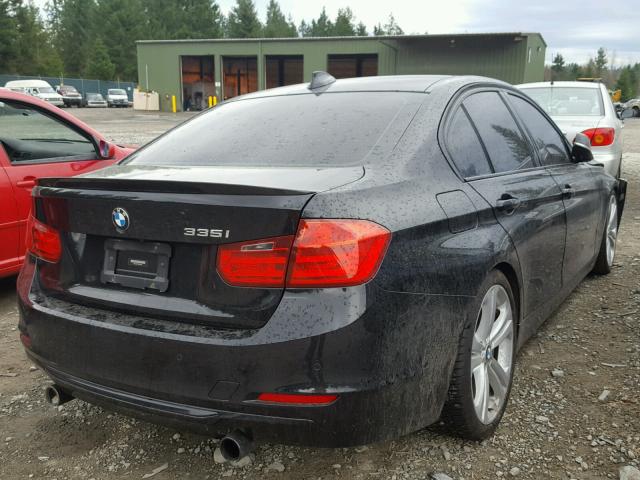 WBA3A9C52DF078091 - 2013 BMW 335 I BLACK photo 4