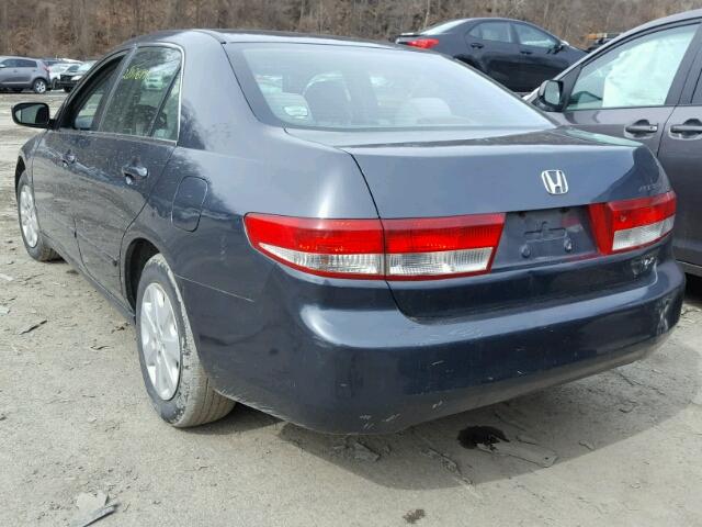 1HGCM56303A146088 - 2003 HONDA ACCORD LX BLUE photo 3