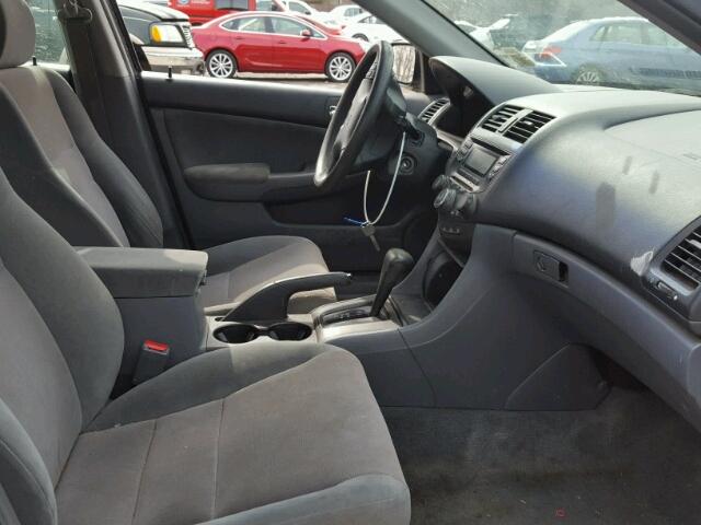 1HGCM56303A146088 - 2003 HONDA ACCORD LX BLUE photo 5