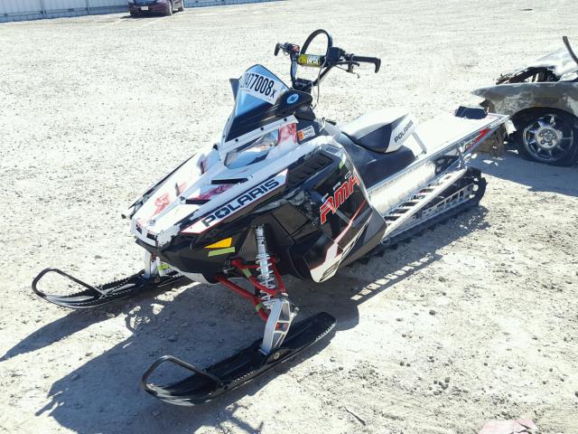 SN1CG8GS6CC484898 - 2012 POLARIS SNOWMOBILE BLACK photo 2