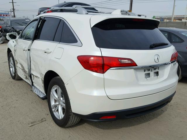 5J8TB3H31FL018118 - 2015 ACURA RDX BASE WHITE photo 3