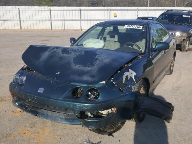 JH4DB7654WS006516 - 1998 ACURA INTEGRA LS GREEN photo 2