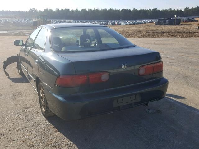 JH4DB7654WS006516 - 1998 ACURA INTEGRA LS GREEN photo 3