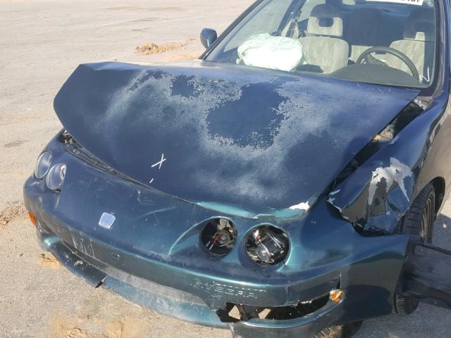 JH4DB7654WS006516 - 1998 ACURA INTEGRA LS GREEN photo 9