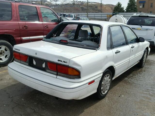 JA3CR46V5NZ050228 - 1992 MITSUBISHI GALANT WHITE photo 4