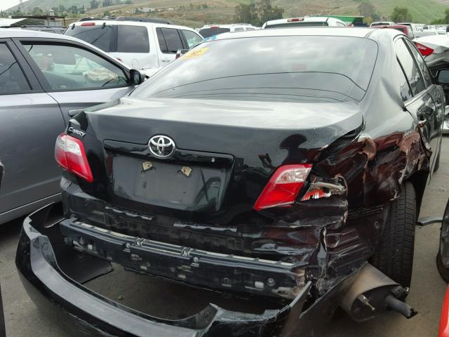 4T4BE46K69R107457 - 2009 TOYOTA CAMRY BASE BLACK photo 4