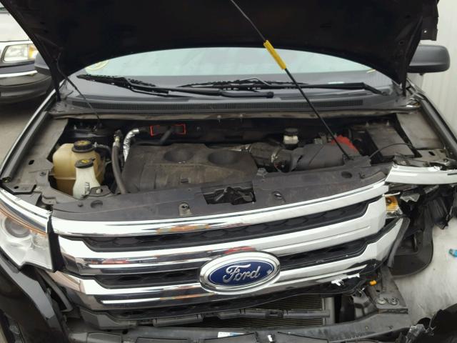 2FMDK3G97DBA91219 - 2013 FORD EDGE SE BLACK photo 7