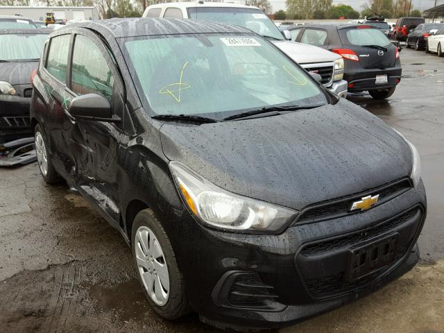 KL8CA6SA6HC744711 - 2017 CHEVROLET SPARK LS BLACK photo 1