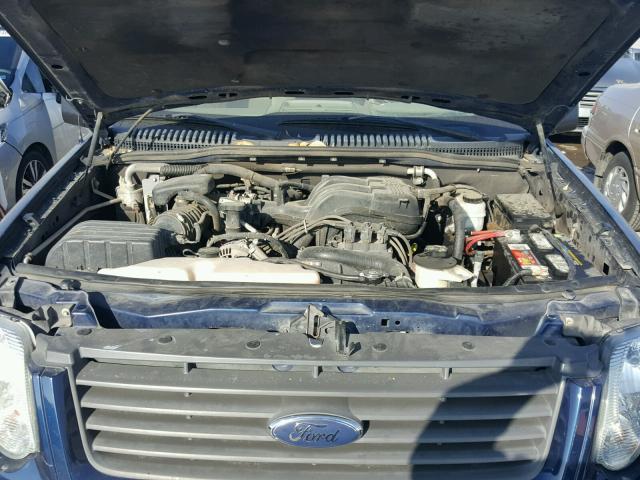 1FMEU62E66ZA17679 - 2006 FORD EXPLORER X BLUE photo 7