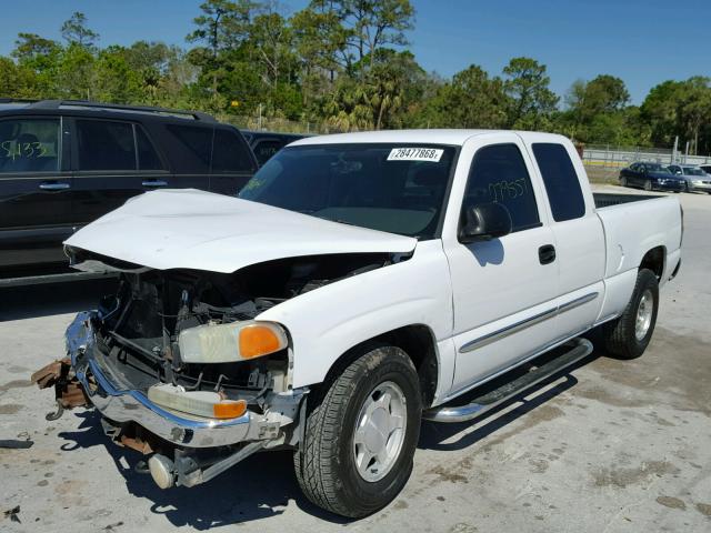 2GTEC19V341103487 - 2004 GMC NEW SIERRA WHITE photo 2