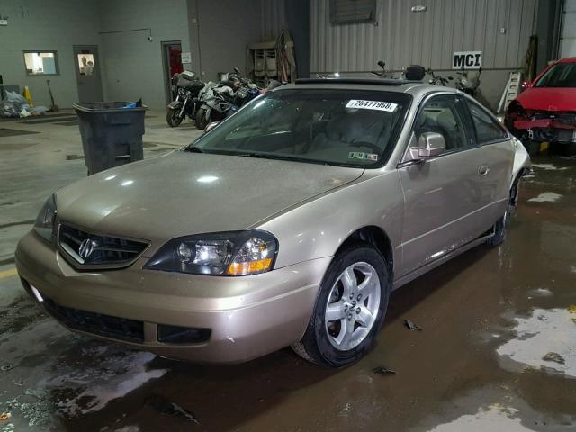 19UYA42493A008928 - 2003 ACURA 3.2CL GOLD photo 2