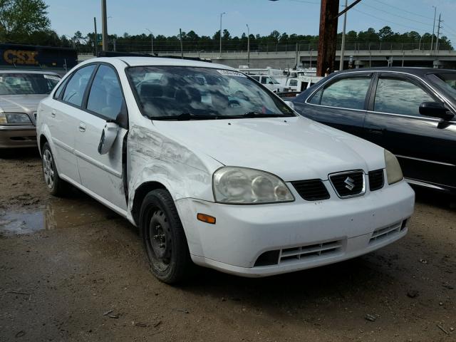 KL5JD56Z25K188033 - 2005 SUZUKI FORENZA S WHITE photo 1