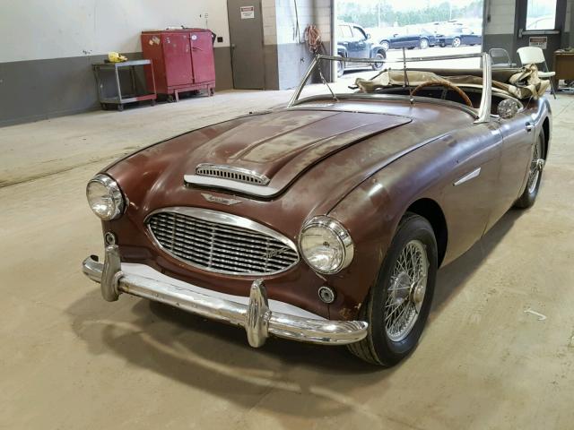 BN6L1435 - 1958 AUSTIN HEALY BROWN photo 2