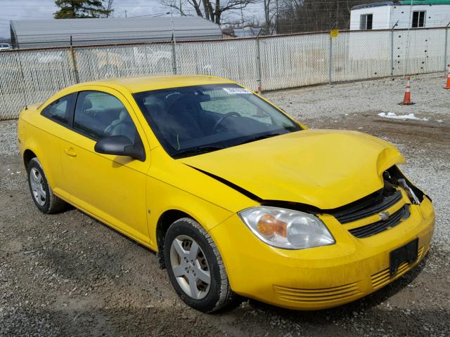 1G1AK15F267807095 - 2006 CHEVROLET COBALT LS YELLOW photo 1