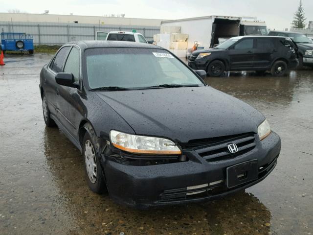 JHMCG66541C009104 - 2001 HONDA ACCORD LX BLACK photo 1