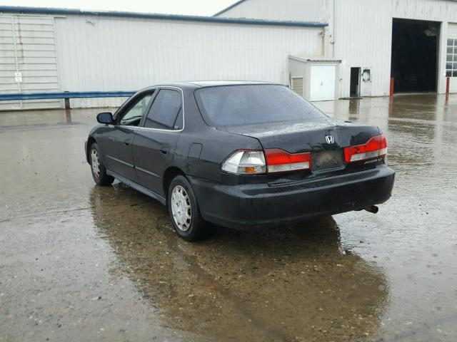 JHMCG66541C009104 - 2001 HONDA ACCORD LX BLACK photo 3