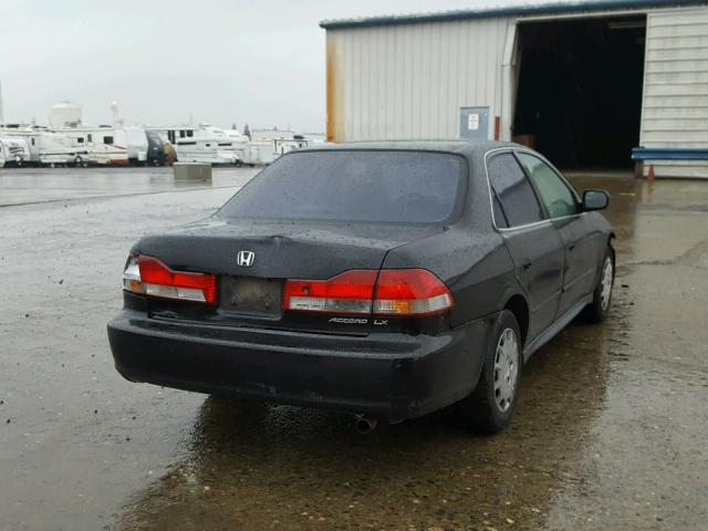 JHMCG66541C009104 - 2001 HONDA ACCORD LX BLACK photo 4