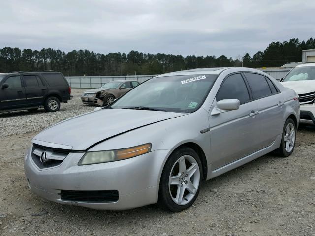 19UUA66266A051663 - 2006 ACURA 3.2TL SILVER photo 2