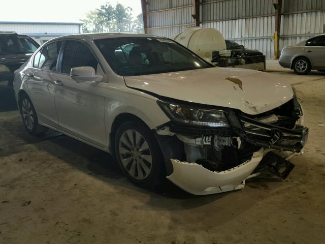 1HGCR2F87FA129885 - 2015 HONDA ACCORD EXL WHITE photo 1