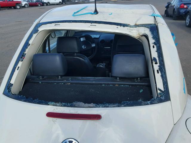 3VWRG31C36M421047 - 2006 VOLKSWAGEN NEW BEETLE 奶油色 照片 9