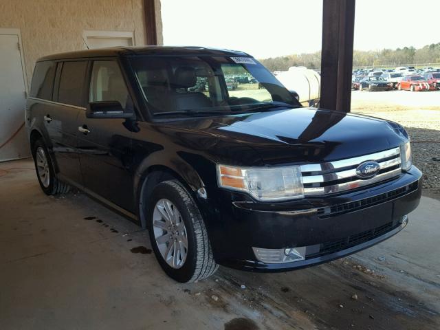 2FMDK52C19BA89942 - 2009 FORD FLEX SEL BLACK photo 1