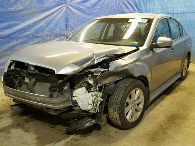 4S3BMBC64A3235543 - 2010 SUBARU LEGACY 2.5 SILVER photo 2