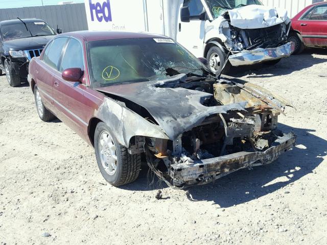 1G4CW54K014221298 - 2001 BUICK PARK AVENU MAROON photo 1