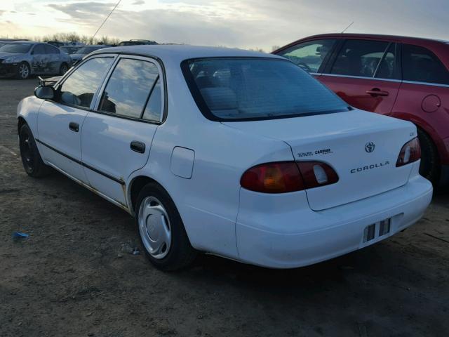 2T1BR12E6YC292560 - 2000 TOYOTA COROLLA VE WHITE photo 3