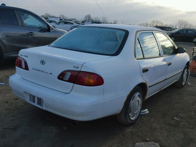 2T1BR12E6YC292560 - 2000 TOYOTA COROLLA VE WHITE photo 4