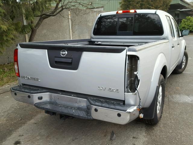 1N6AD0FV9GN796401 - 2016 NISSAN FRONTIER S SILVER photo 4