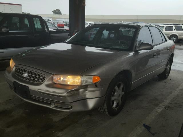 2G4WB55K831253387 - 2003 BUICK REGAL LS GOLD photo 2