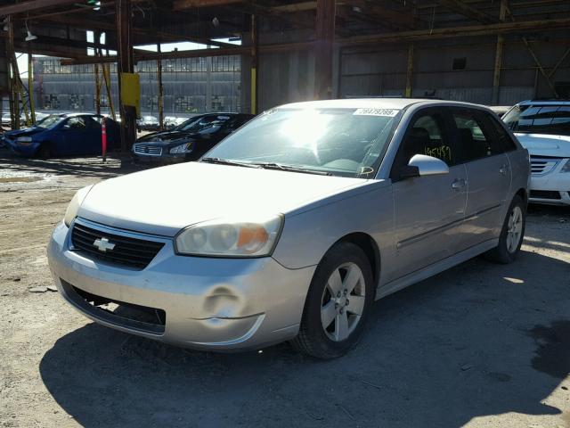 1G1ZT61846F293504 - 2006 CHEVROLET MALIBU MAX SILVER photo 2