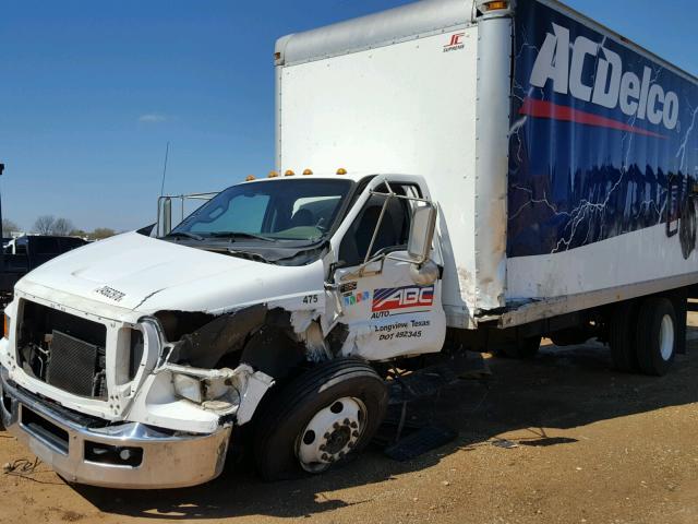 3FRNF6FJ6BV077265 - 2011 FORD F650 SUPER WHITE photo 9