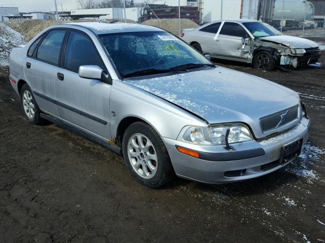 YV1VS29521F608198 - 2001 VOLVO S40 1.9T SILVER photo 1