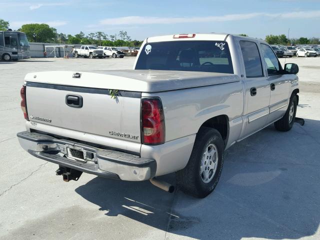 2GCEC13T041392593 - 2004 CHEVROLET SILVERADO TAN photo 4