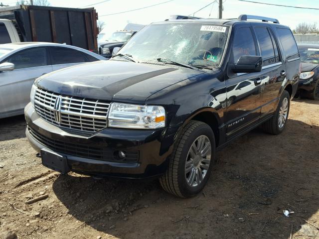 5LMJJ2J58AEJ09410 - 2010 LINCOLN NAVIGATOR BLACK photo 2