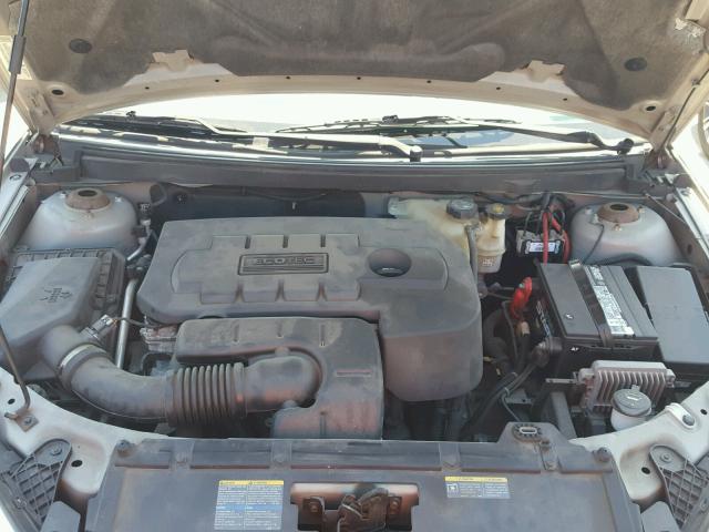 1G2ZF58B074218908 - 2007 PONTIAC G6 VALUE L SILVER photo 7