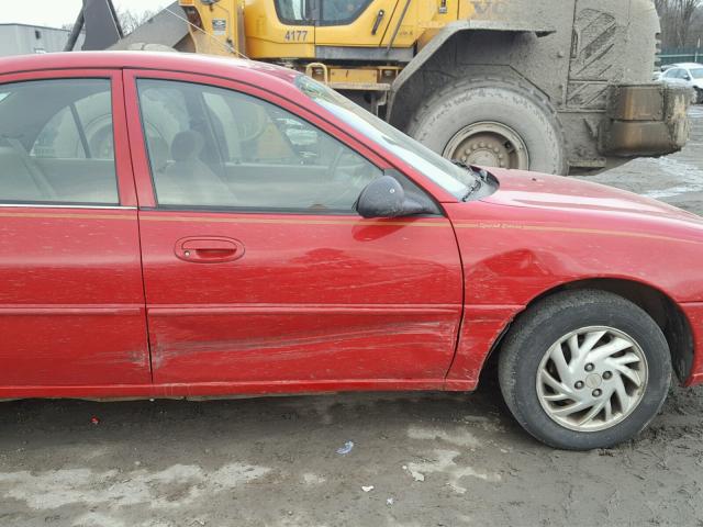 3FAFP13P81R227335 - 2001 FORD ESCORT RED photo 9