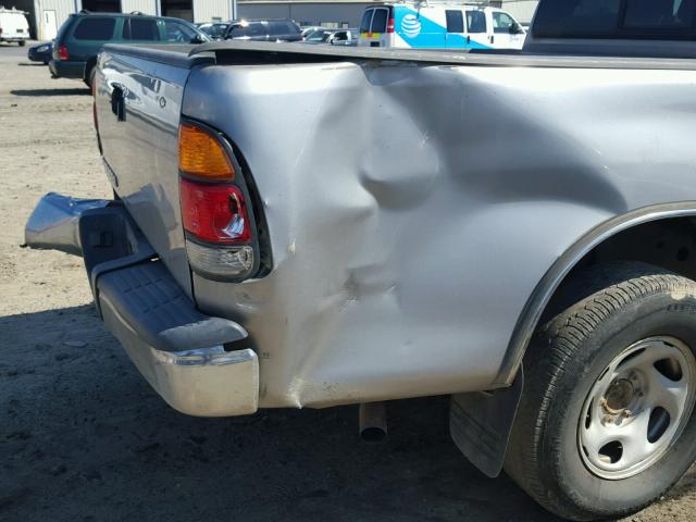 5TBRN34102S320604 - 2002 TOYOTA TUNDRA ACC SILVER photo 9