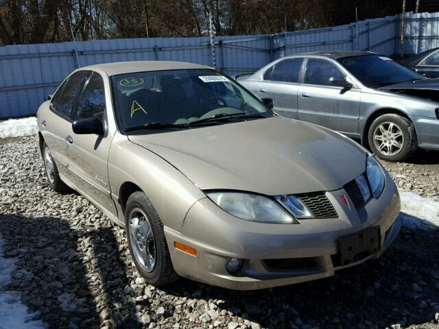 1G2JB52F147349215 - 2004 PONTIAC SUNFIRE SL BEIGE photo 1