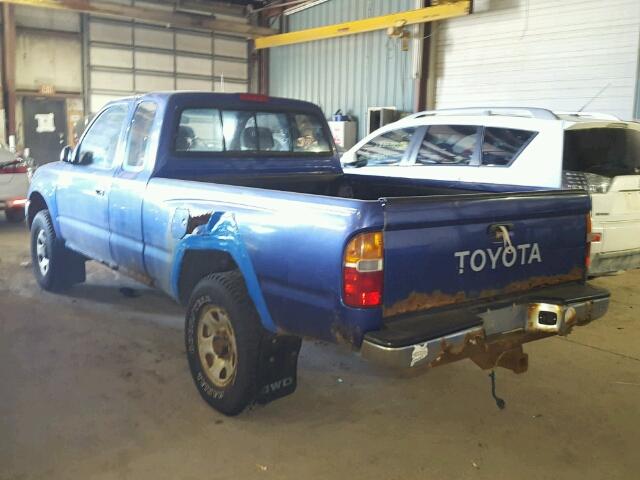 4TAUN73C9SZ051251 - 1995 TOYOTA TACOMA XTR PURPLE photo 3