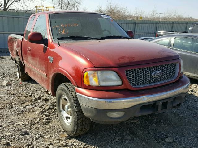 1FTRX18W4XKB83239 - 1999 FORD F150 MAROON photo 1