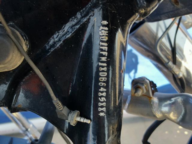 1HD1FFM18DB648588 - 2013 HARLEY-DAVIDSON FLHTC ELEC BLUE photo 10